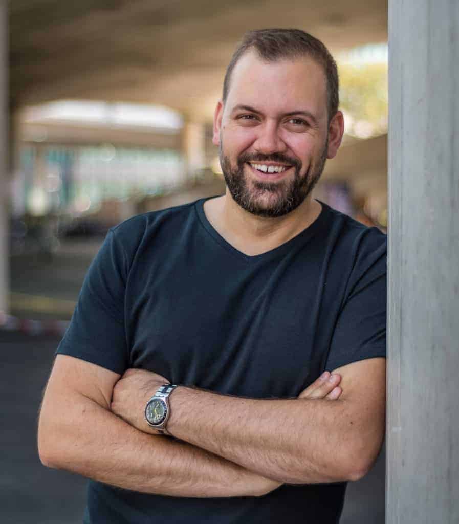 Portrait vom Schauspieler Christian Govetosa
