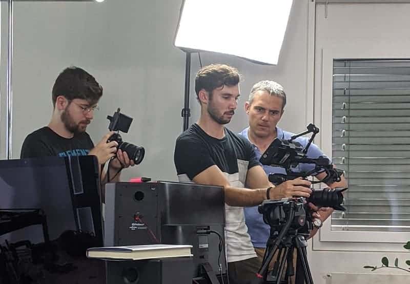 Video-Stratege an der Kamera