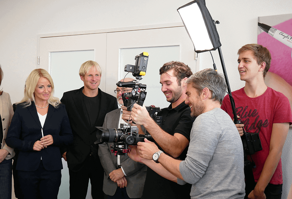 youstream beim dreh